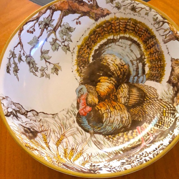 Williams Sonoma Other - Williams Sonoma Thanksgiving Turkey Large Serving Bowl / Discontinued